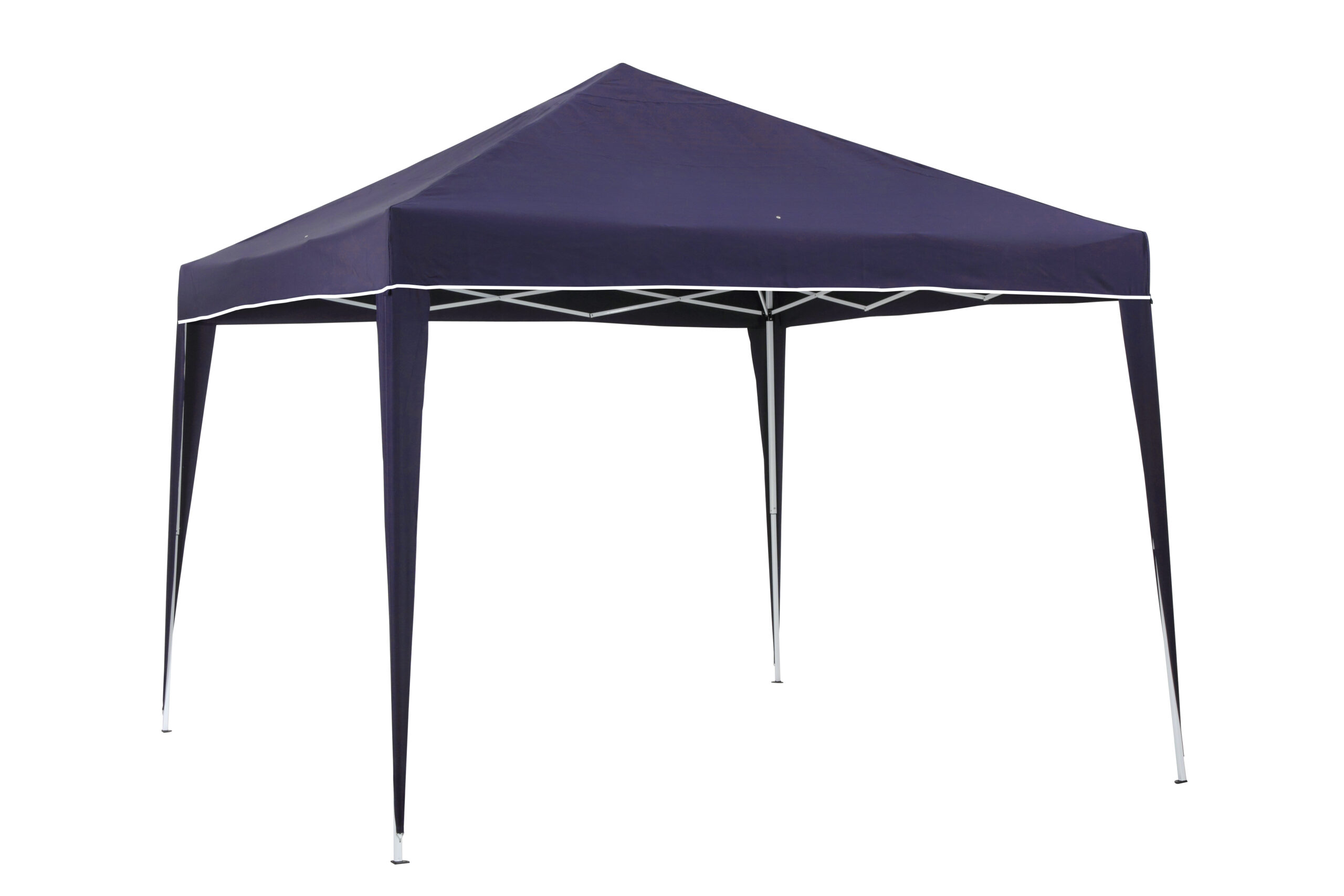 Carpa Deluxe 3x3 azul lateral derecha.