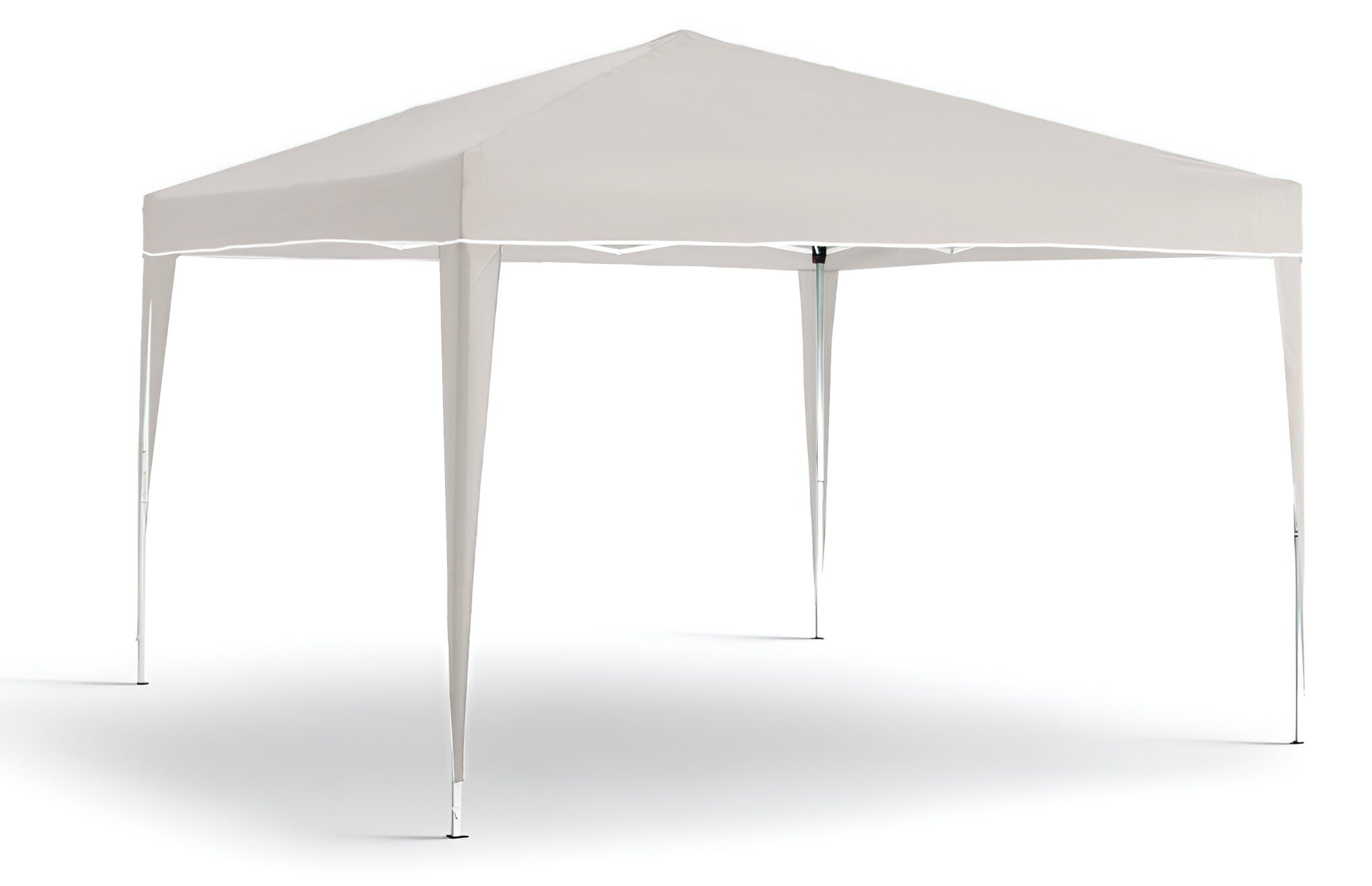 Carpa deluxe 3x4 beige silueteada.